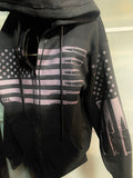 Flag Thick Hoodie (UP to 5X Unisex Size..