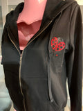 Ladybug Zip Hoodie